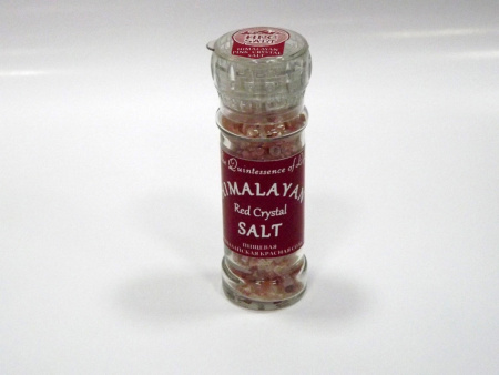 пищевая гималайская красная соль hpcsalt, мельничка 120 гр